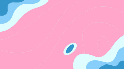 Abstract pink and blue background with copy space, vector.
