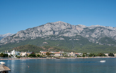 kemer, turkey, view from sea