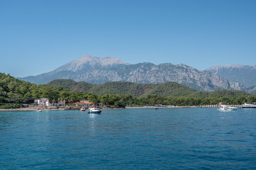 kemer, turkey, view from sea