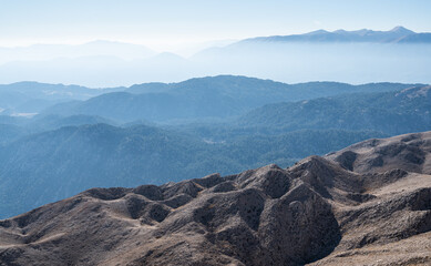 view from maountain turkey, kemer