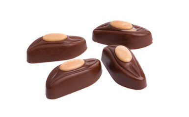 chocolate candy isolated