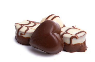 chocolate candy isolated