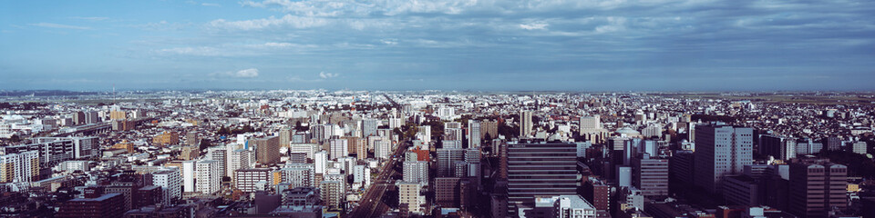 Fototapeta na wymiar 仙台の都市風景