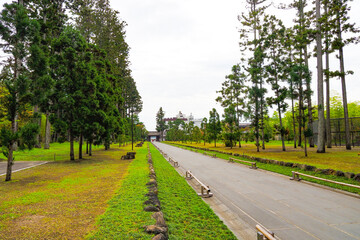 瑞巌寺の風景 宮城郡松島町