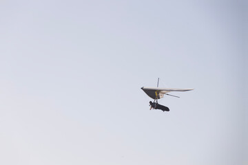 helicopter flying in flight