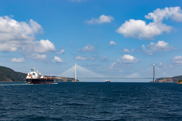 Third Bridge, Yavuz Sultan Selim Bridge. Istanbul, Turkey