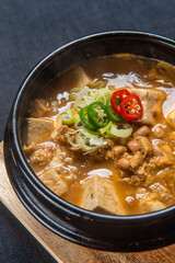 오랜 시간 끓여 맛있는 국물 요리