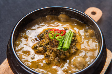 오랜 시간 끓여 맛있는 국물 요리