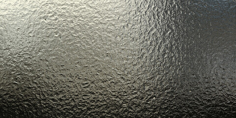 Monochrome metal background. Abstract metal texture. Tinfoil. 3d rendering