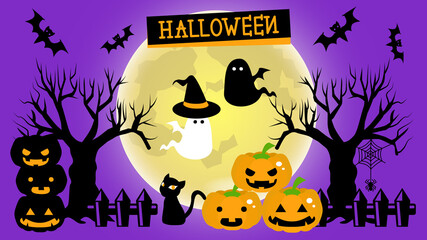 ハロウィンのイラスト