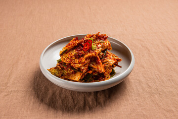 신선한 재료로 만들어 밥과 먹어도 맛있고 고기와 함께 먹어도 맛있는 한국 겉절이 김치