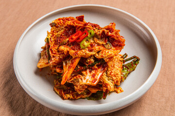 신선한 재료로 만들어 밥과 먹어도 맛있고 고기와 함께 먹어도 맛있는 한국 겉절이 김치