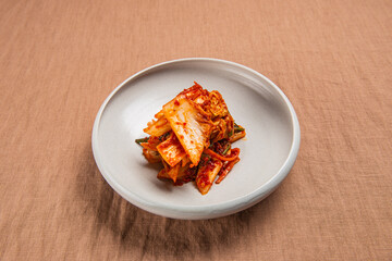 신선한 재료로 만들어 밥과 먹어도 맛있고 고기와 함께 먹어도 맛있는 한국 겉절이 김치