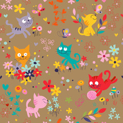 Seamless repeat pattern background