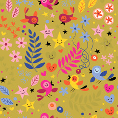 Seamless repeat pattern background