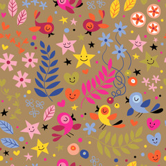 Seamless repeat pattern background