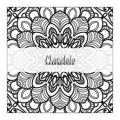 Abstract Background with mandala 