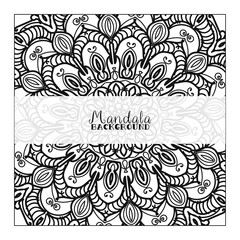 Abstract Background with mandala 