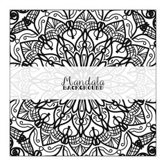 Fototapeta premium Abstract Background with mandala 