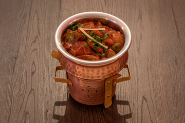 Comida Hindú, Pollo con salsa de chili y ajo