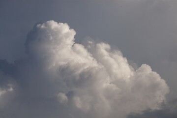 Dark Sky background with clouds