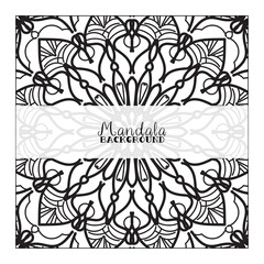 Abstract Background with mandala 