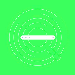 Search Bar - Vector Background Design