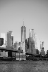 Fototapeta premium landscape in New York City. photo during the day.