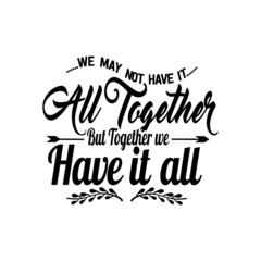 Family quotes svg design lettering vector