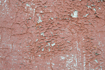 Rust metal background. Rotten steel, metal texture with scratches and cracks.