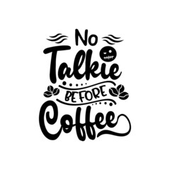 Coffee quotes svg design vector