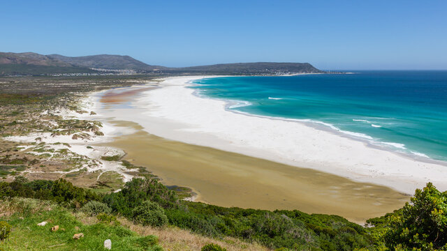 Long Beach In Cape Town, South Africa