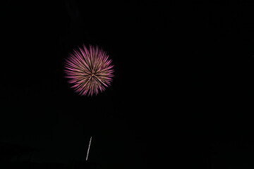 Fototapeta premium 秋の花火