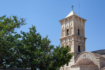 church of larnaca on the island of cyprus