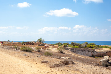 Fototapeta premium Exterior tomb of the kings in Cyprus