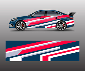 Car wrap design for sport car. Car wrap design for branding, services, company.