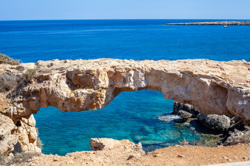 kamara tou koraka stone arch in ayia napa, cyprus