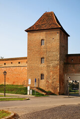 City walls in Trnava. Slovakia