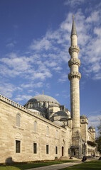 Fototapeta na wymiar Suleymaniye Mosque in Istanbul. Turkey