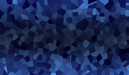 Abstract geometric background, random polygons, shapes texture, clouds pattern, blue color gradients, fractals