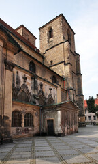Obraz premium Church of Assumption of Blessed Virgin Mary in Klodzko. Poland