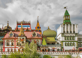 Izmailovo kremlin in Moscow. Russia