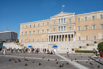 Parlamentsgebäude in Athen, Griechenland