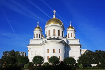 Fototapeta na wymiar Ancient stone orthodox Christian church
