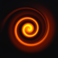 orange light twirl