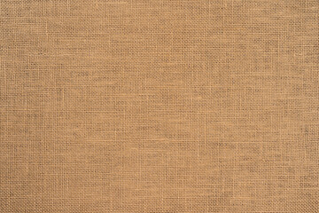 Sackcloth burlap woven texture background.