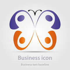 Originally designed vector  color business icon