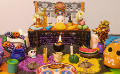 OFRENDA DIA DE MUERTOS MEXICO 