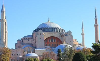 Hagia Sophia mosque view,istanbul