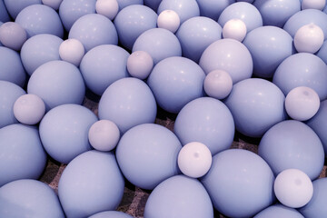 Textures patterns and compositions from balloons-decor